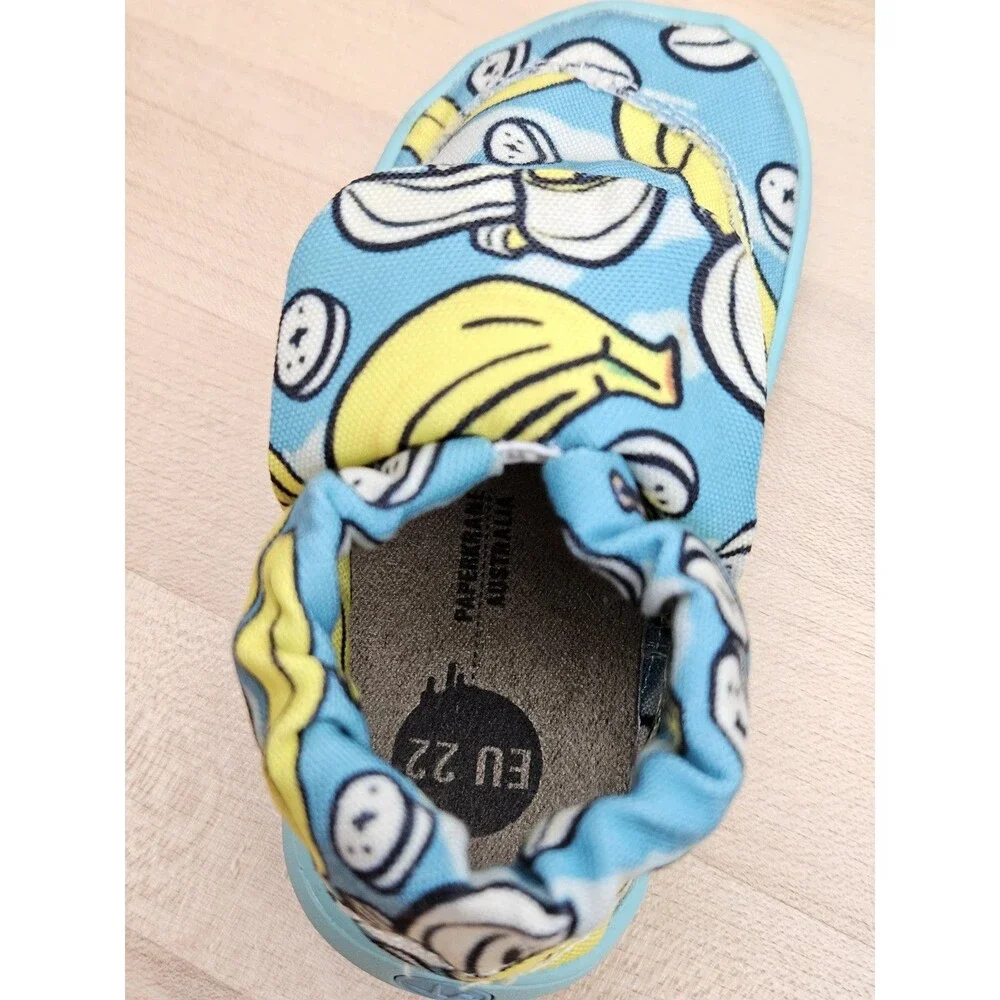 Paperkrane Australia Barefoot Shoes B-Nana Banana slip on EU 22 Toddler US 4.5